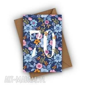 kartka urodzinowa - 70 urodziny 70, prezent