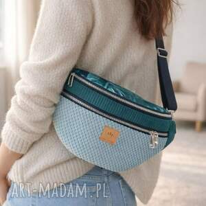 nerka XL z odcieniach zieleni bali - Torebki