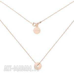 Naszyjnik z różowego złota z małą karmą Be active