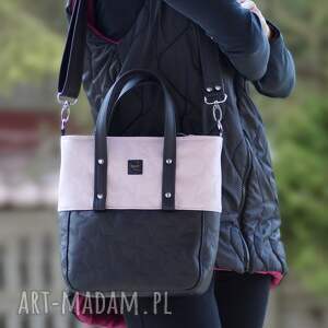 Prezent pikowana w gwiazdki na ramię, wegańska torebka