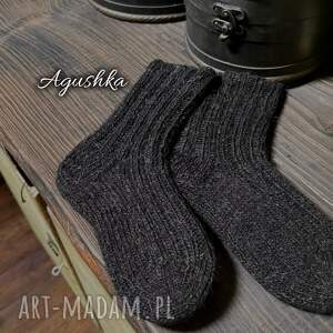 Podhalanki - wełniane skarpetki do spania handmade
