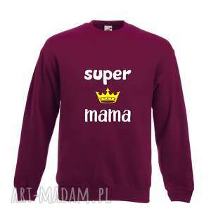 bluza z nadrukiem dla mamy, prezent mamusi, urodziny, święta, najlepsza mama