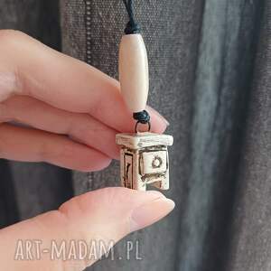 ZAWIESZKA BRELOK - SZAFKA CERAMICZNA 1, amulet