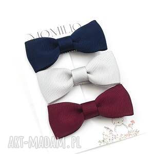 do klasyczne kokardki Charlotte, spinki do włosów