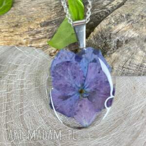 z z2080, owalny, wisiorek - kwiatami