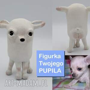 handmade zwierzaki figurka pies. Ceramiczna figurka twojego pupila
