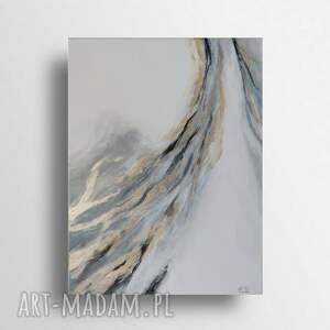 abstrakcja - obraz akrylowy formatu 30/40 cm