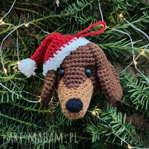 JAMNIK - świąteczna ozdoba dla miłośników psów! Jamniczek