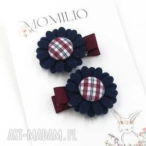 Spineczki do włosów kwiatuszki kolekcja Charlotte, spinki