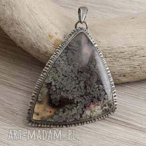 i - wisior 1897a, agat mszysty i - srebro