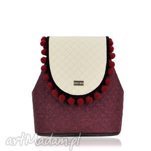 plecak damski puro 713 - Farbotka torebki plecaki