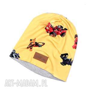 ręcznie zrobione czapki czapka lego ninjago beanie ciepła