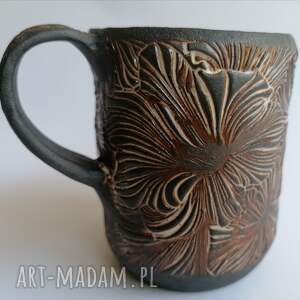 handmade ceramika kubek "tajemnica" 3