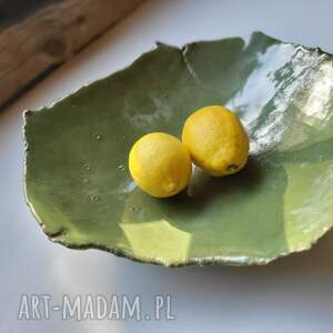 Prezent Asymetryczna patera, na ceramiczna miska