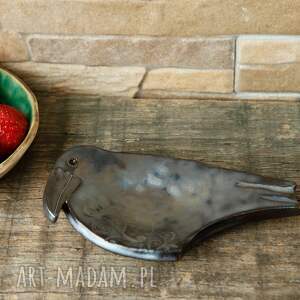 Ceramiczna podstawka, monstera, mydelniczka, tealight