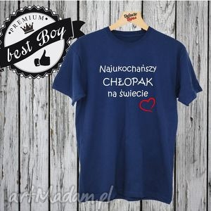 manufaktura koszulek koszulka z nadrukiem dla chłopaka, super faceta, mężczyzny