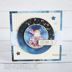 handmade scrapbooking kartki walentynka z małym księciem, 792