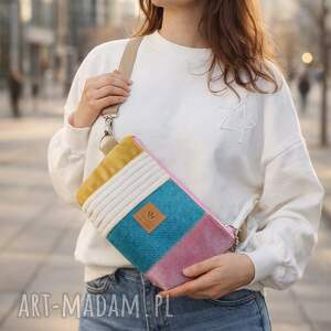 patchworkowa torebko nerka key west mała torebka na skos