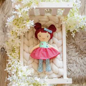 lalka fruzia - eliza 25 cm, dziewczynka szmacianka, bezpieczna, pokój