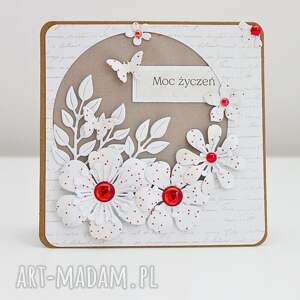 handmade scrapbooking kartki kartka na imieniny, urodziny