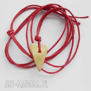 handmade wisiorki serduszko wisiorek