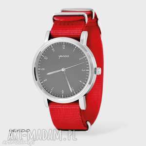 zegarek, bransoletka - simple elegance, szary - Zegarki