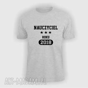 handmade koszulki koszulka z nadrukiem dla nauczyciela, prezent na dzień edukacji, super