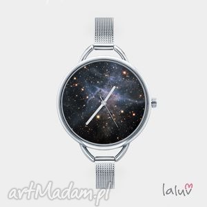 zegarek z grafiką mystic mountain bransoletka gwiazdy, kosmos, wszechświat