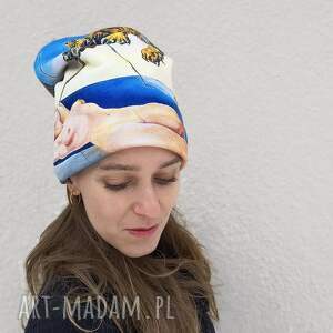 Surrealistyczna czapka zimowa Dali - ciepła i oryginalna