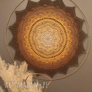 ręcznie zrobione dekoracje mandala