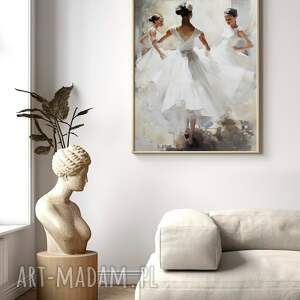 plakat baletnice - format 70x100 cm dla dziewczyny prezent