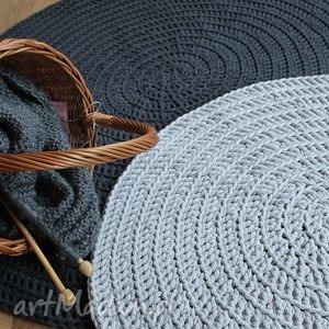 chodnik light grey, dywan, sznurek, naturalny, bawełna dywanik