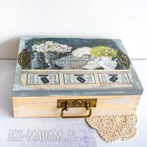 handmade pudełka romantyczna skrzynia na skarby
