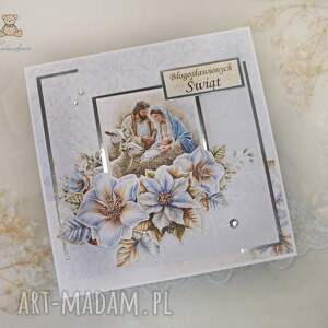 scrapbooking kartki kartka świąteczna, boże narodzenie życzenia prezent 10