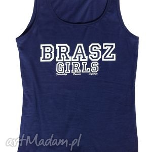 brasz girls - tank top navy blue tanktop, sport