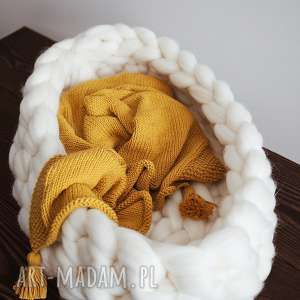 gniazdko niemowlęce / baby nest kokon babynest merinowool