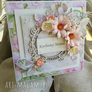 handmade scrapbooking kartki kartka na dzień matki