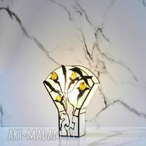 Prezent Lampa na biurko, komodę z bursztynem bałtyckim 12g - Ostia