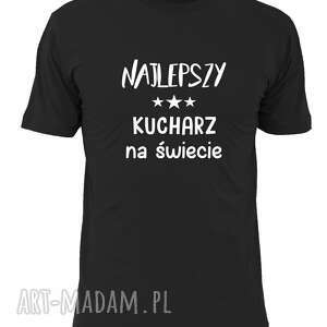 handmade koszulki koszulka z nadrukiem dla kucharza, prezent najlepszy kucharz