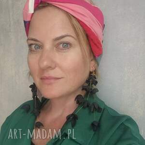 Turban kolorowy etno orient milutki uniwersalny, zalecany dla artystek