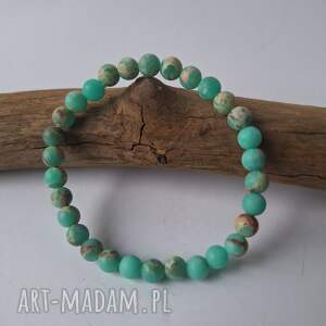 bransoletka jaspis cesarski matowy jaspisu co