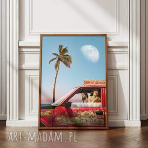 plakat jezus chrystus super drive 30x40cm humorem, pop art