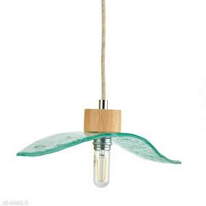 lampa lecące komplet trzech sztuk kinkiet dla pani maji, ptak, szkło, glass