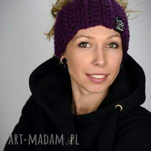 Prezent Opaska Mono 43 - CIEMNY FIOLET, zimowa, na zimę