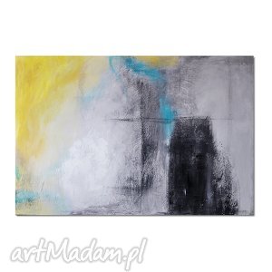 aleksandrab abstrakcja xzs, nowoczesny obraz ręcznie malowany, wnętrze