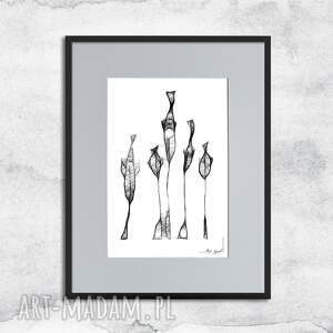 grafika z ramą - nr 12, dekoracja na ścianę mieszkania biura