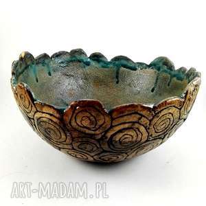 handmade ceramika miska ceramiczna - natura