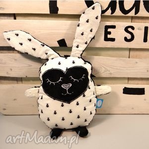handmade maskotki zając królik przytulanka