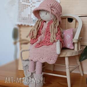 zamówienie indywidualne - lalka szydełkowa szydełku dziewczynki