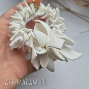 Kolczyki ślubne kwiatowe, kol, bo, fri, kwi, et, fo